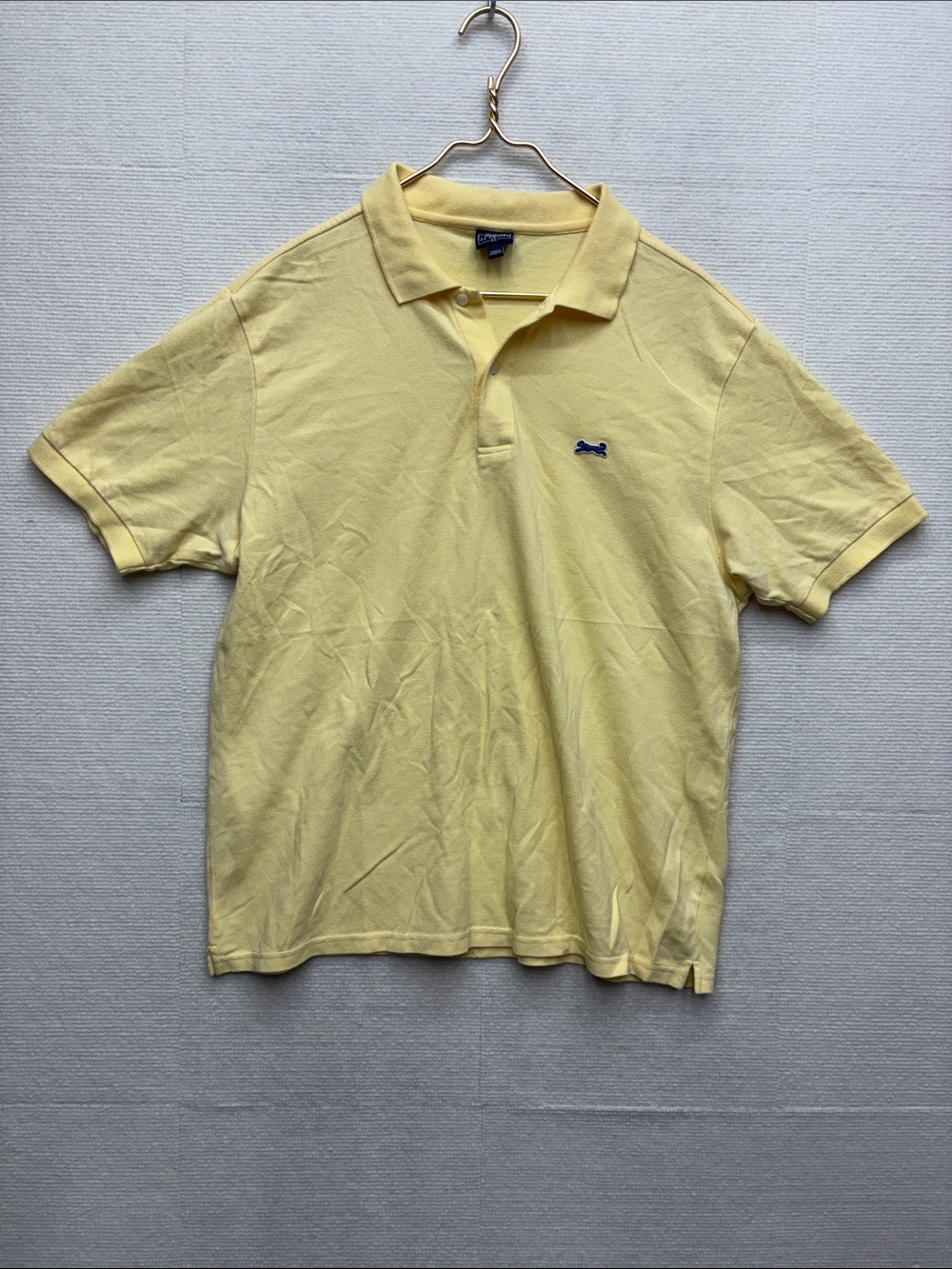 Le Tigre XL vintage Men's Yellow Polo Shirt